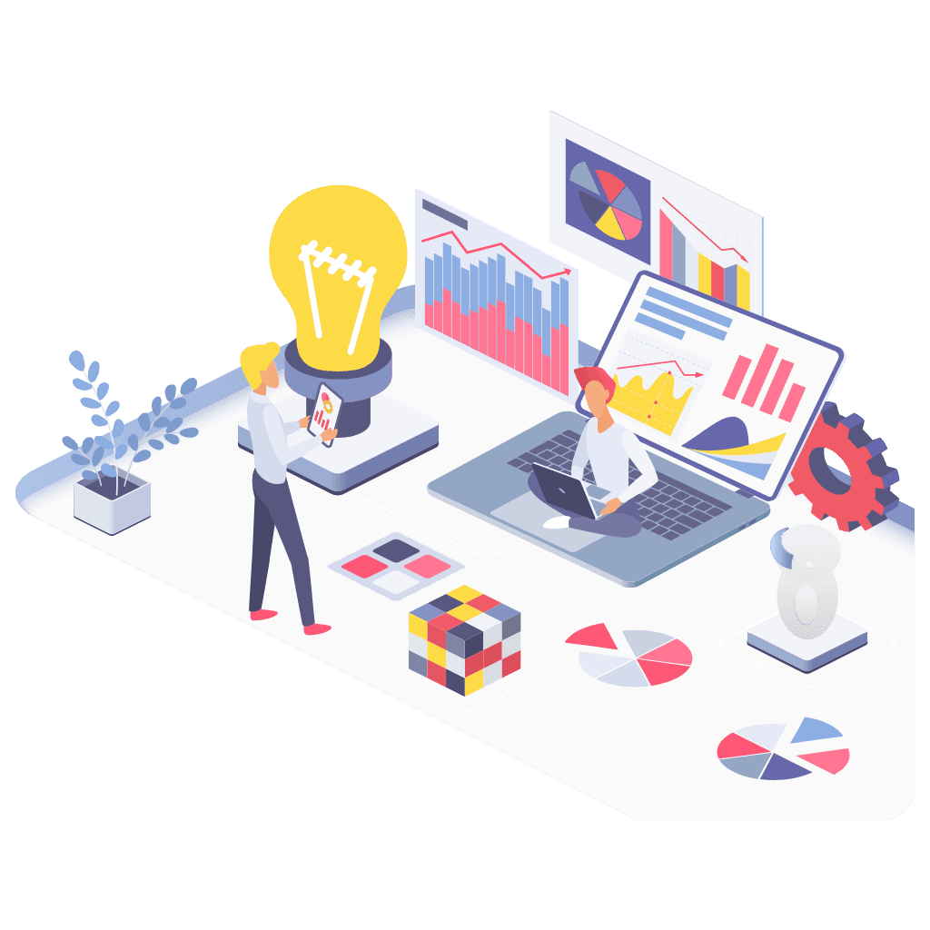 Digital Solutions Illustration